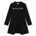 Robe molletonnée pailletée MICHAEL KORS pour FILLE