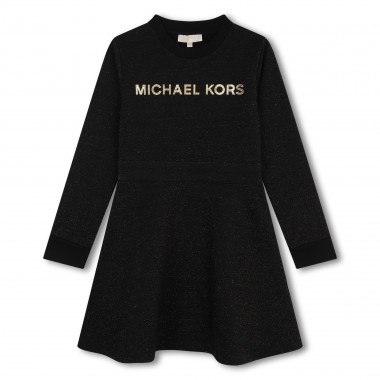 Glittery fleece dress MICHAEL KORS for GIRL