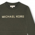 Fleece jurk met lovertjes MICHAEL KORS Voor