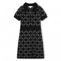 Robe jacquard manches courtes MICHAEL KORS pour FILLE