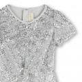 Robe zippée en sequins MICHAEL KORS pour FILLE