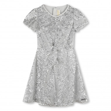 Robe zippée en sequins MICHAEL KORS pour FILLE