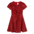 Robe zippée en sequins MICHAEL KORS pour FILLE