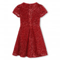 Robe zippée en sequins MICHAEL KORS pour FILLE