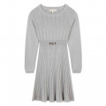 Long-sleeved knitted dress MICHAEL KORS for GIRL