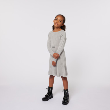 Long-sleeved knitted dress MICHAEL KORS for GIRL
