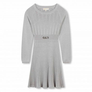 Long-sleeved knitted dress MICHAEL KORS for GIRL