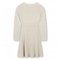 Long-sleeved knitted dress MICHAEL KORS for GIRL