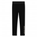 Leggings with glittery logo MICHAEL KORS for GIRL