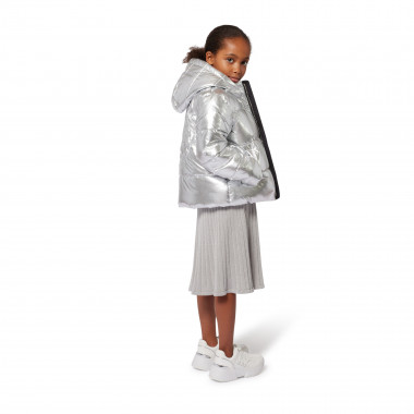 Hooded puffer jacket MICHAEL KORS for GIRL