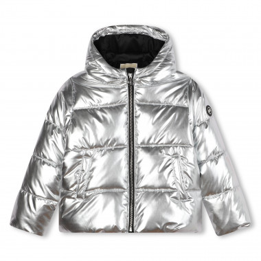 Hooded puffer jacket MICHAEL KORS for GIRL