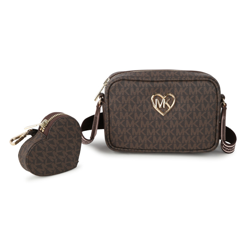 MICHAEL KORS Handbag and coin purse girl brown Kids around