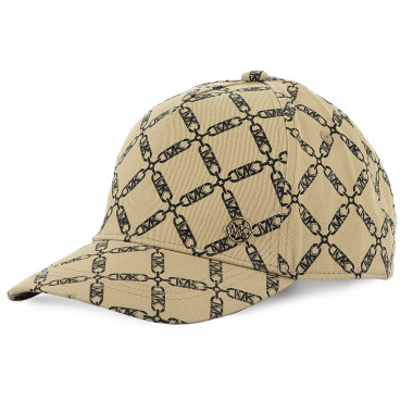 Printed cotton baseball cap MICHAEL KORS for GIRL