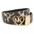 Reversible belt MICHAEL KORS for GIRL