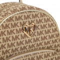 Logo backpack MICHAEL KORS for GIRL