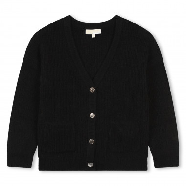 Long tricot cardigan MICHAEL KORS for GIRL