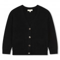 Cardigan long en tricot MICHAEL KORS pour FILLE