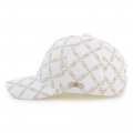 Printed twill cap MICHAEL KORS for GIRL