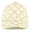 Printed twill cap MICHAEL KORS for GIRL
