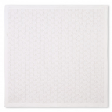 Couverture en jacquard coton MICHAEL KORS pour FILLE