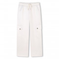 Satin multi-pocket trousers MICHAEL KORS for GIRL