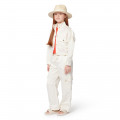Satin multi-pocket trousers MICHAEL KORS for GIRL