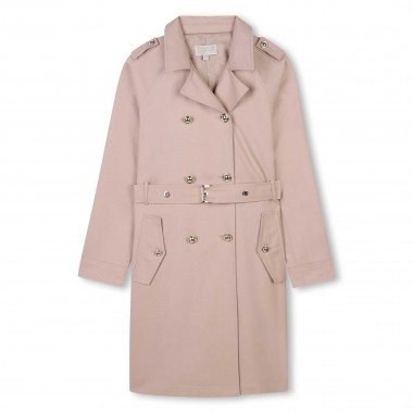 Impermeable de algodón forrado MICHAEL KORS para NIÑA
