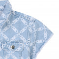 Short-sleeved denim jacket MICHAEL KORS for GIRL