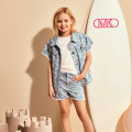 Short-sleeved denim jacket MICHAEL KORS for GIRL