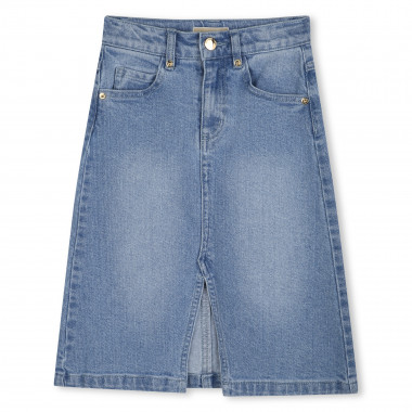 Jupe mi-longue en jean MICHAEL KORS pour FILLE