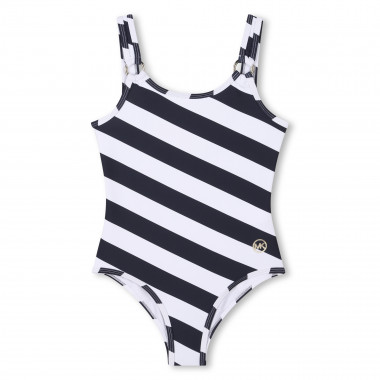 Maillot de bain 1 pièce rayé MICHAEL KORS pour FILLE