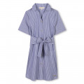 Short-sleeved shirt dress MICHAEL KORS for GIRL