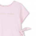 Short-sleeved cotton dress MICHAEL KORS for GIRL