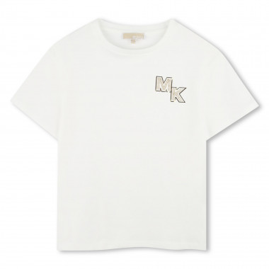 T-shirt manches courtes coton MICHAEL KORS pour FILLE