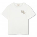 Short-sleeved cotton T-shirt MICHAEL KORS for GIRL