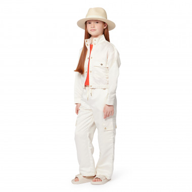 T-shirt court en coton MICHAEL KORS pour FILLE