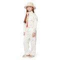 Cropped cotton T-shirt MICHAEL KORS for GIRL