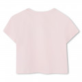 Cropped cotton T-shirt MICHAEL KORS for GIRL