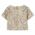 Sequin party blouse MICHAEL KORS for GIRL