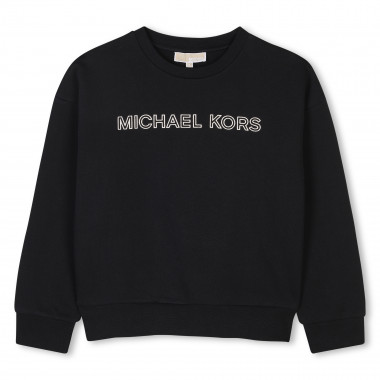 Cotton fleece sweatshirt MICHAEL KORS for GIRL
