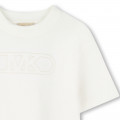 T-shirt brodé en coton MICHAEL KORS pour FILLE