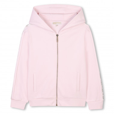 Cardigan molletonné à capuche MICHAEL KORS pour FILLE