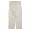 Trousers with adjustable waist MICHAEL KORS for GIRL