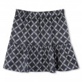 Short satin skirt MICHAEL KORS for GIRL