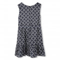 Sleeveless satin dress MICHAEL KORS for GIRL