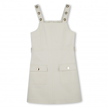 Vestido de tirantes de algodón MICHAEL KORS para NIÑA