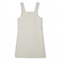 Cotton pinafore dress MICHAEL KORS for GIRL