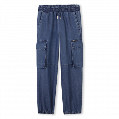Jean à taille élastiquée MICHAEL KORS pour FILLE