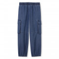 Elasticated-waist jeans MICHAEL KORS for GIRL