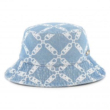 Illustrated denim bucket hat MICHAEL KORS for GIRL